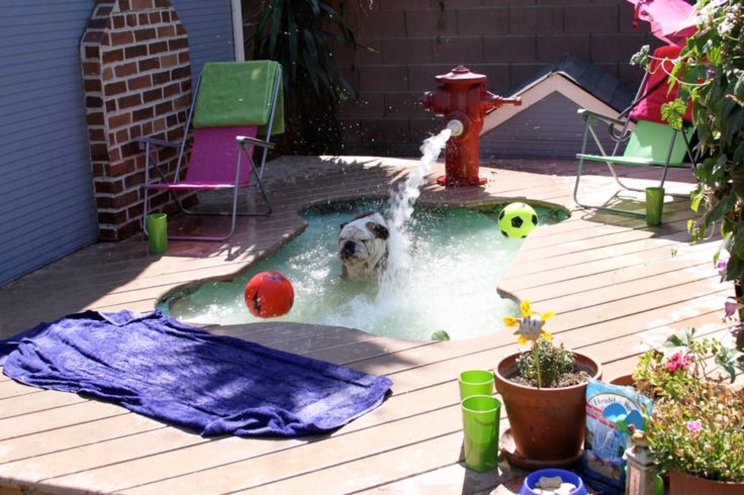 large wading pool