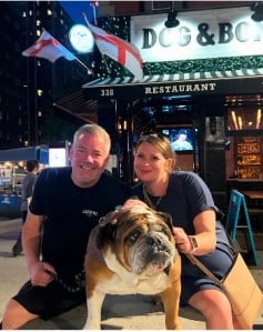Bulldog at Dog&Bone tavern
