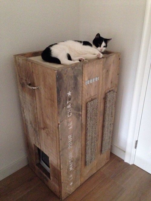 covered litter box furniture