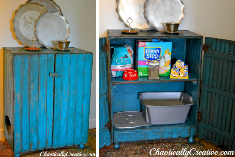 cat box furniture