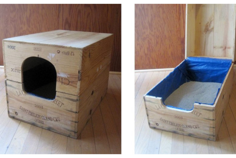 DIY litter box